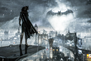 Batgirl In Batman Arkham Knight 4k (1600x1200) Resolution Wallpaper