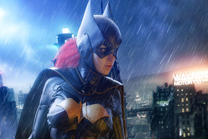 Batgirl New Digital Art Wallpaper