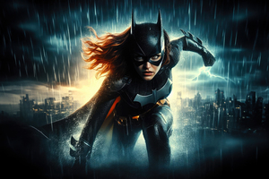 Batgirl Nightfall Elegance (1280x1024) Resolution Wallpaper