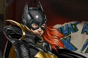 Batgirl Reborn (1336x768) Resolution Wallpaper
