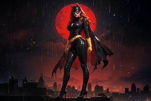 Batgirl Rising Defender Of Gotham (3840x2400) Resolution Wallpaper