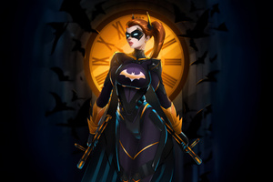 Batgirl Strikes Again (1600x1200) Resolution Wallpaper