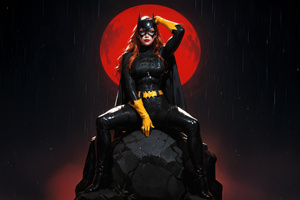 Batgirl Strikes (3840x2400) Resolution Wallpaper