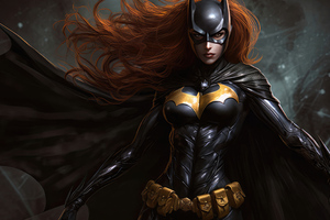 Batgirl The Dark Knight 5k (1360x768) Resolution Wallpaper