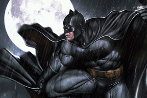 Batman 4k Gotham Art