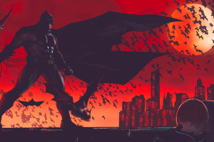 Batman 5k Dark (2048x1152) Resolution Wallpaper