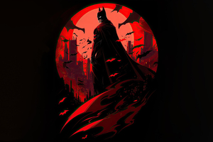 Batman Analyzing (3840x2160) Resolution Wallpaper