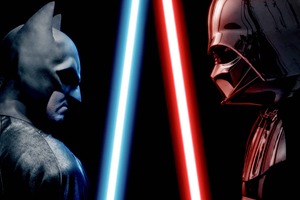 Batman And Darth Vader Lightsaber