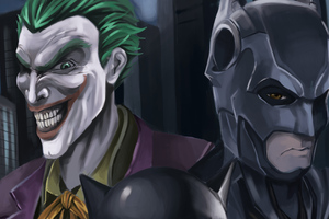 Batman And Joker Artwork