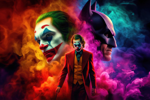 Batman And Joker Unlikely Alliance Wallpaper