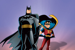 Batman And Robin Art (2048x1152) Resolution Wallpaper