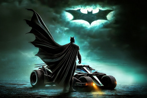 Batman And The Signal (1600x1200) Resolution Wallpaper