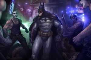 Batman Arkham City 4k (1280x800) Resolution Wallpaper