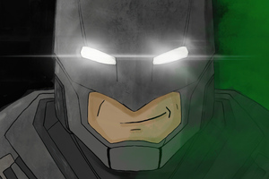 Batman Armour Suit Pencil Art 4k