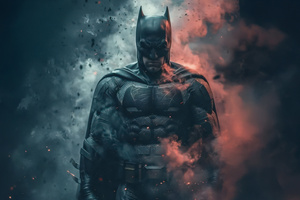 Batman Beneath The Cowl (1280x1024) Resolution Wallpaper