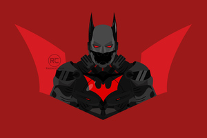 Batman Beyond From Arkham Knight Suit (2560x1600) Resolution Wallpaper