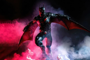 Batman Beyond Red (1280x800) Resolution Wallpaper