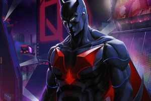 Batman Beyond The Future Of Justice (1366x768) Resolution Wallpaper