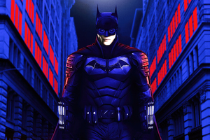 Batman Beyond The Shadows (1366x768) Resolution Wallpaper