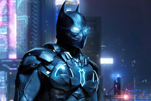 Batman Cyber Suit 5k (3840x2160) Resolution Wallpaper