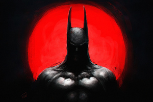 Batman Dark Red