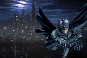 Batman Gotham City 4k (1400x1050) Resolution Wallpaper