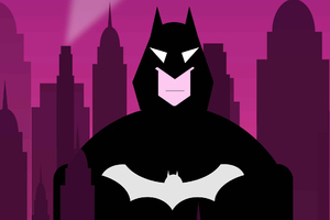 Batman Gotham City Arts (1280x1024) Resolution Wallpaper
