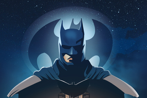 Batman Gotham Hero 4k (1360x768) Resolution Wallpaper