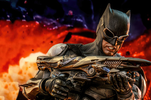 Batman In Justice League (2560x1600) Resolution Wallpaper