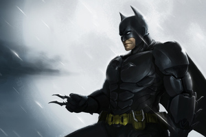 Batman In Night Art