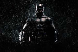 Batman In The Rain