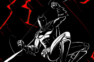 Batman Ink Art 4k