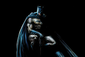 Batman Knight 4k Art (1024x768) Resolution Wallpaper