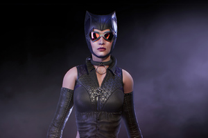 Batman Knightfall Catwoman 4k (1600x900) Resolution Wallpaper