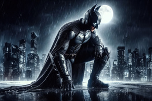Batman Knightfall Vigilance (3840x2400) Resolution Wallpaper