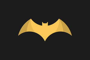 Batman Logo 4k (1336x768) Resolution Wallpaper