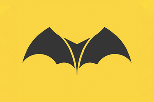 Batman Logo Minimal 4k