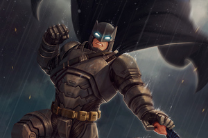 Batman Mech Suit Art
