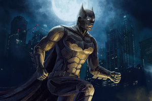 Batman Menacing Presence Wallpaper