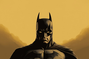 Batman Minimal Artwork (2560x1440) Resolution Wallpaper