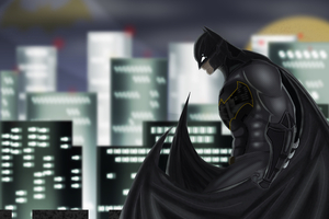 Batman New Art 4k