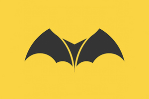 Batman New Logo (1024x768) Resolution Wallpaper