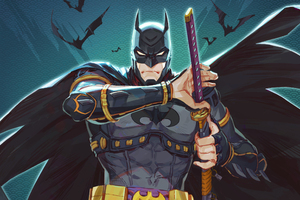 Batman Ninja (1024x768) Resolution Wallpaper