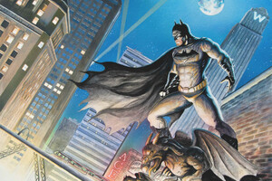 Batman Over Gotham