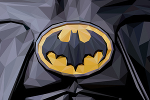 Batman Polygon Art 4k