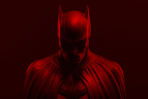 Batman Red Background