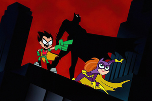 Batman Robin Batgirl Adventures 5k