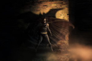 Batman Silent Knight Protector (1280x720) Resolution Wallpaper