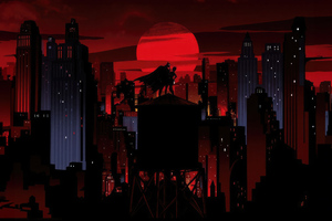 Batman The Animated Series 1992 (1024x768) Resolution Wallpaper