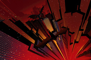 Batman The Animated Series Poster 4k (1600x900) Resolution Wallpaper